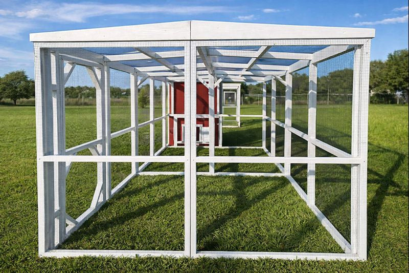 Wooden Run Extension Kit (Adds 8 Ft) – OverEZ Chicken Coop Wooden Run Extension Kit (Adds 8 Ft) – OverEZ Chicken Coop