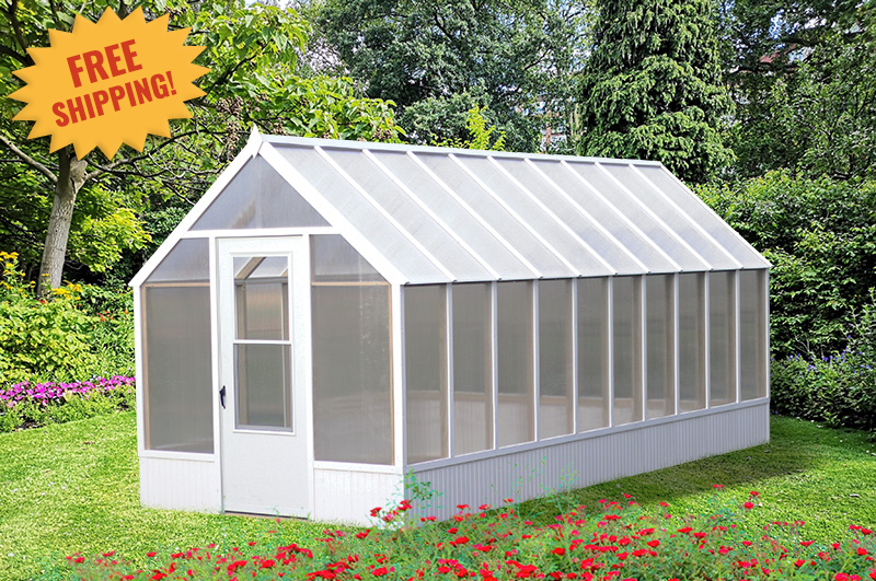 8 x 20 EZ Greenhouse – OverEZ Chicken Coop