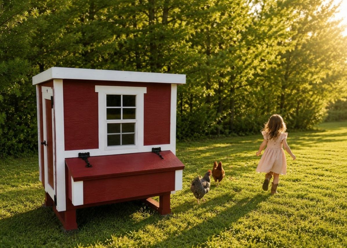 Medium Chicken Coop – OverEZ Chicken Coop