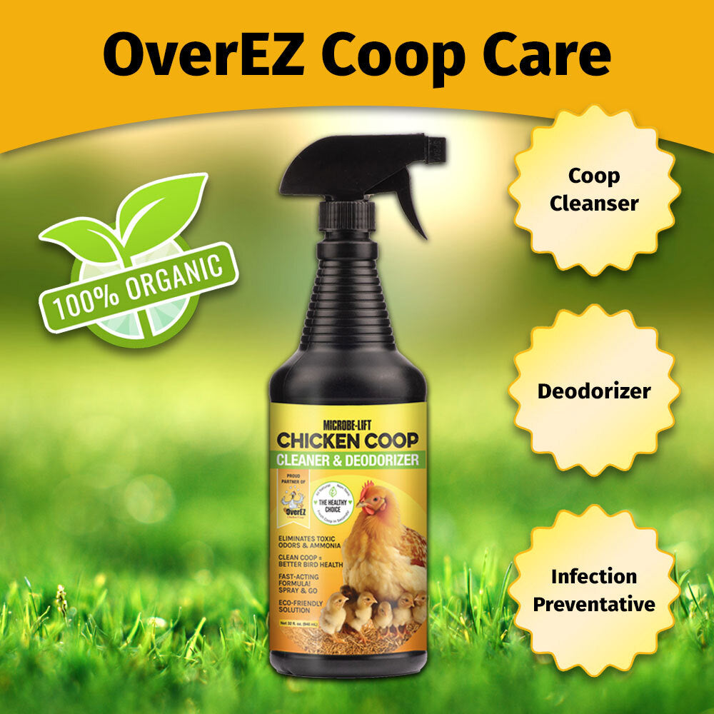 Microbe-Lift Chicken Coop Cleaner & Deodorizer - 32 oz