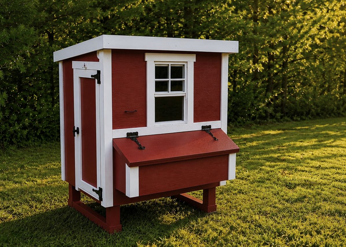 Medium Chicken Coop – OverEZ Chicken Coop