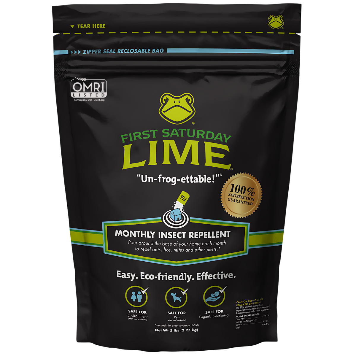 Bag of First Saturday Lime Insect Repellent