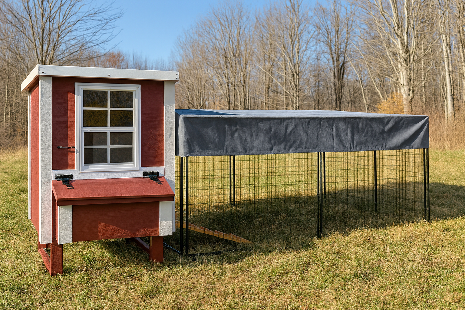 Small Chicken Coop - Up to 5 Chickens