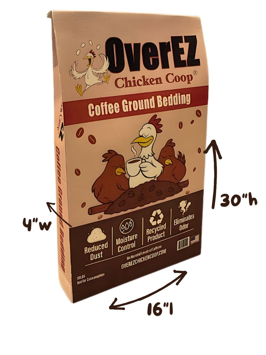 Coffee Ground Chicken Bedding