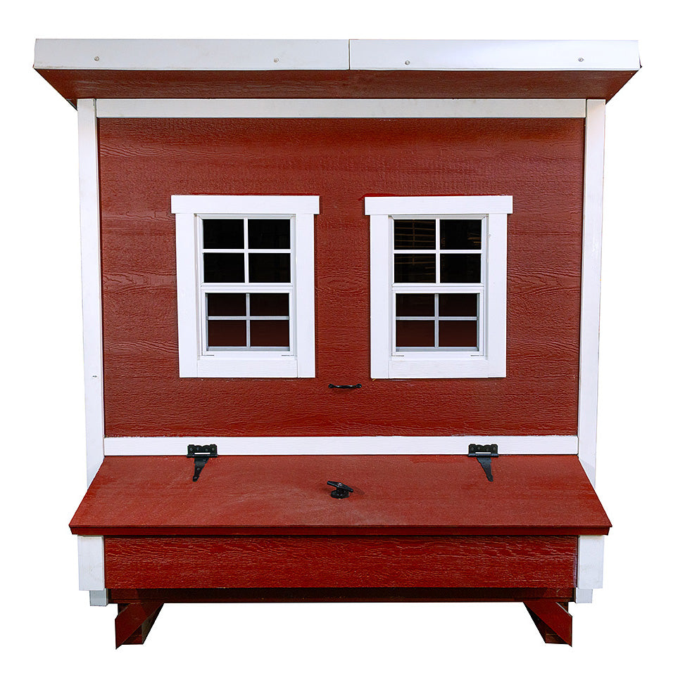 Front View of OverEZ Walk-In Chicken Coop