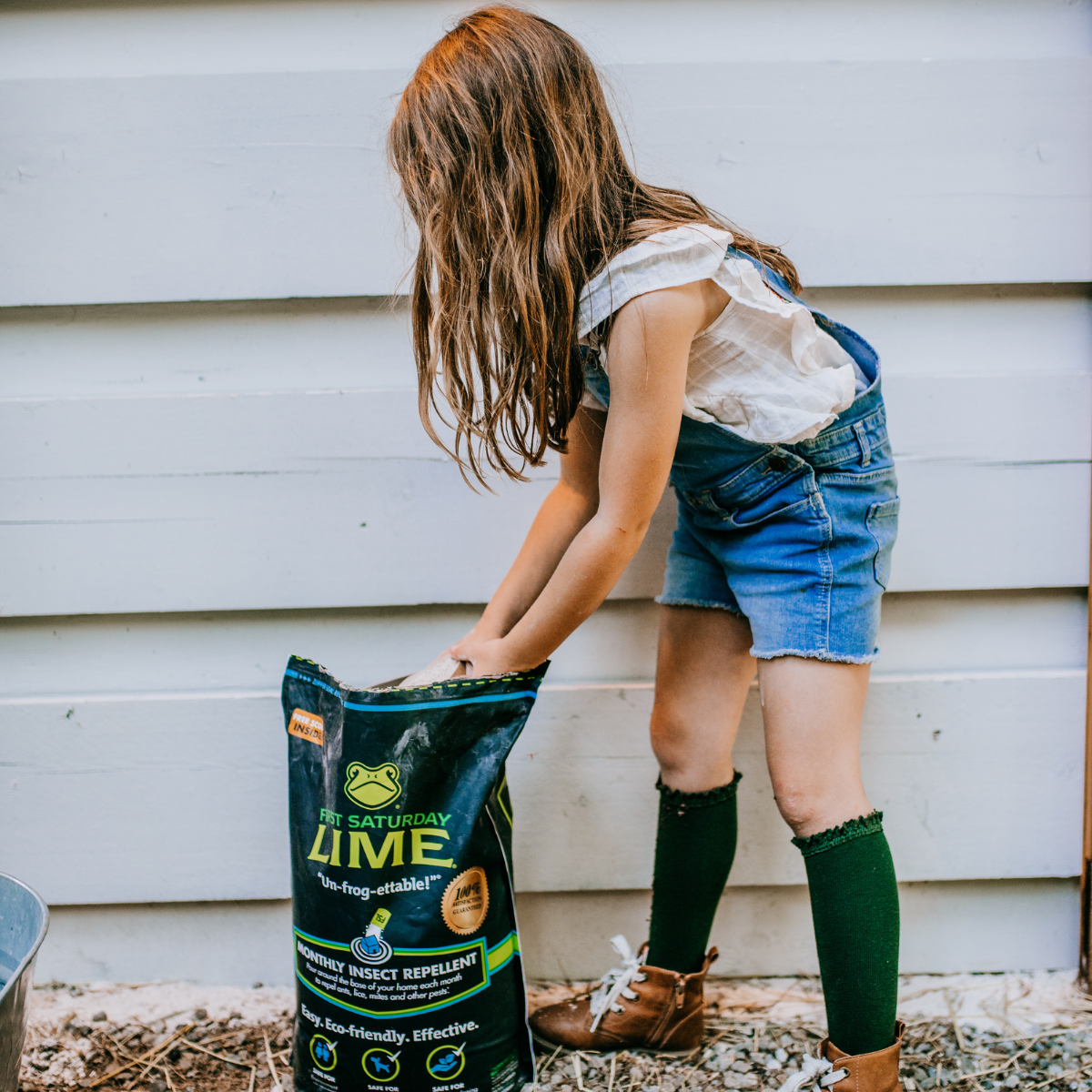 Girl Scooping First Saturday Lime