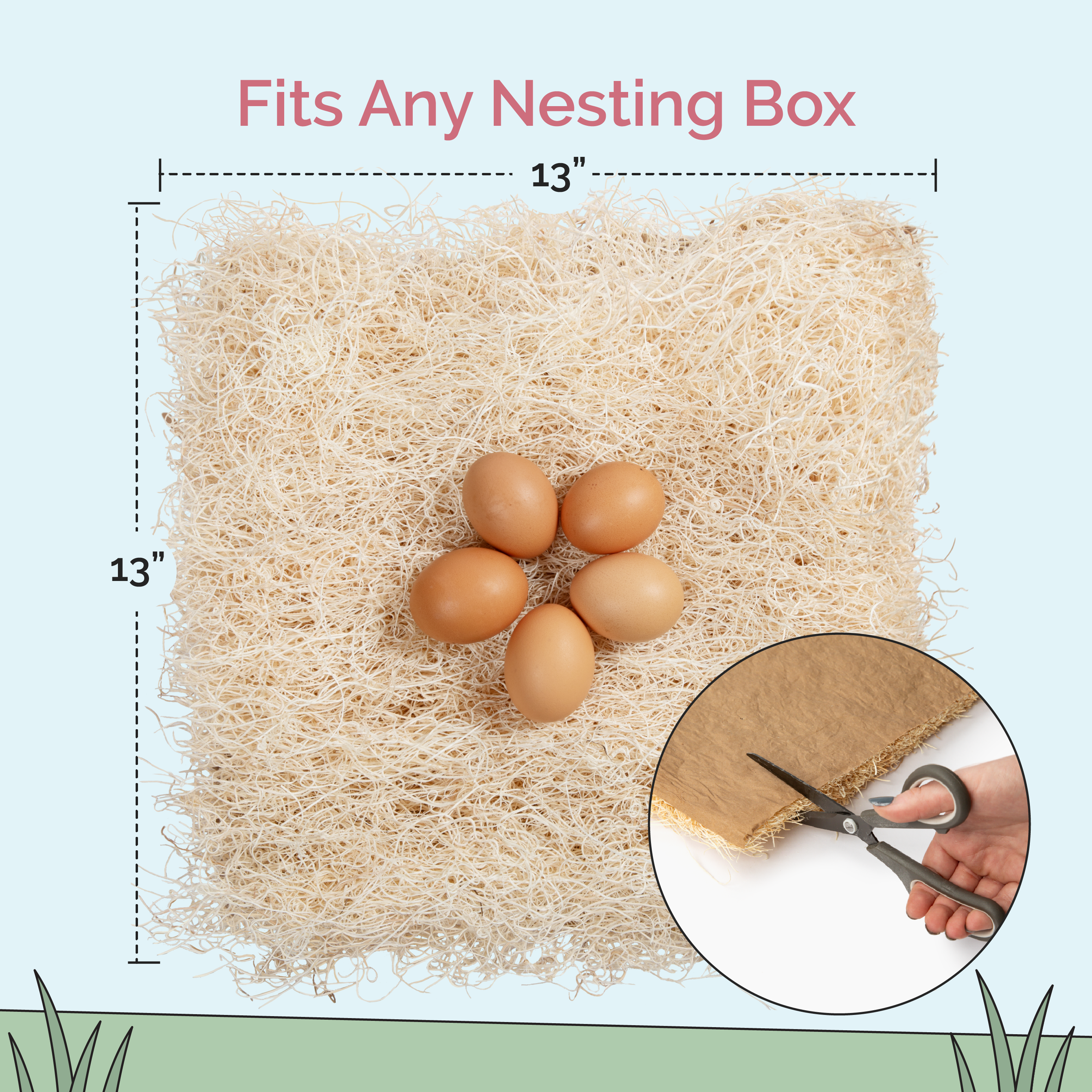 Chicken Nesting Pads