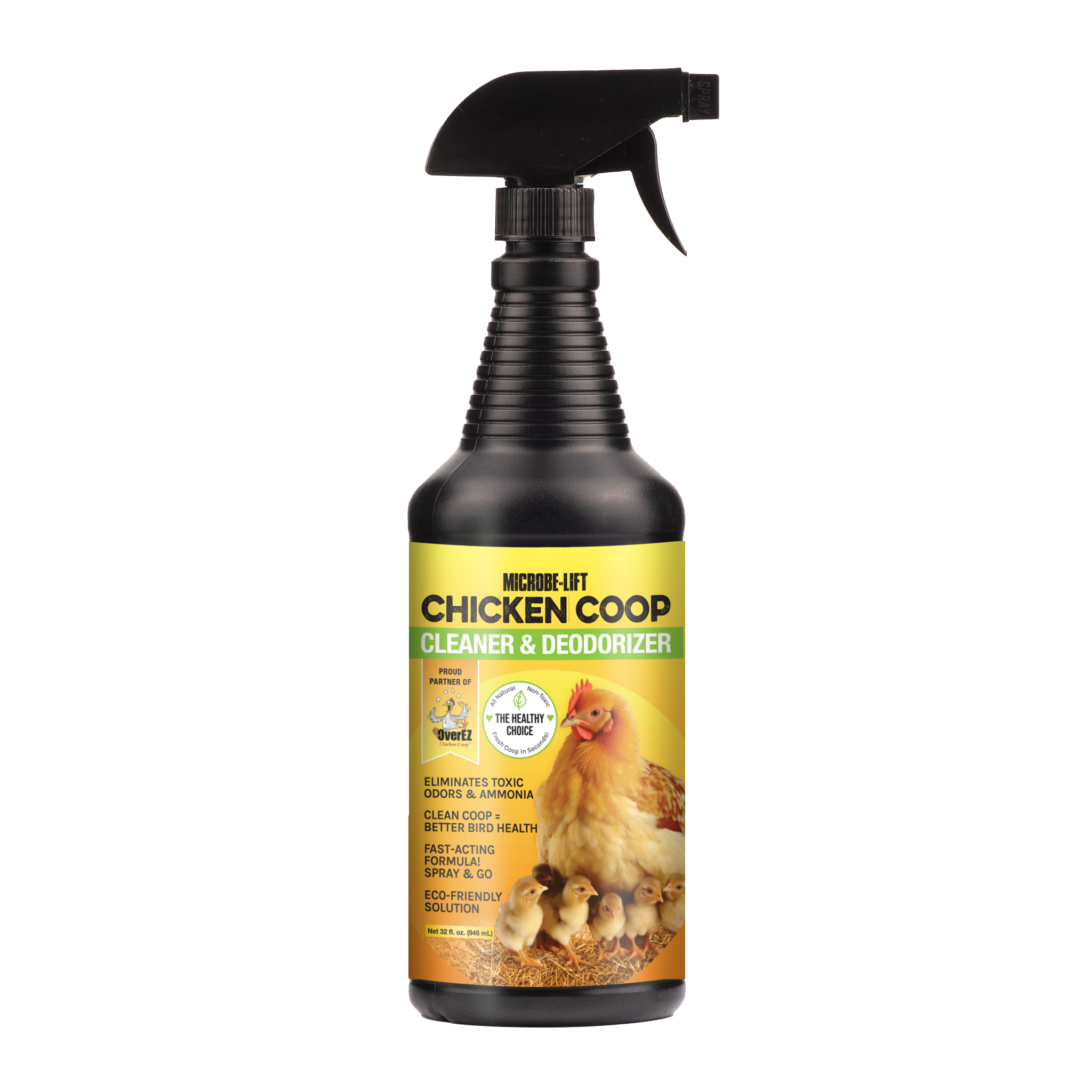 Microbe-Lift Chicken Coop Cleaner and Deodorizer Bottle