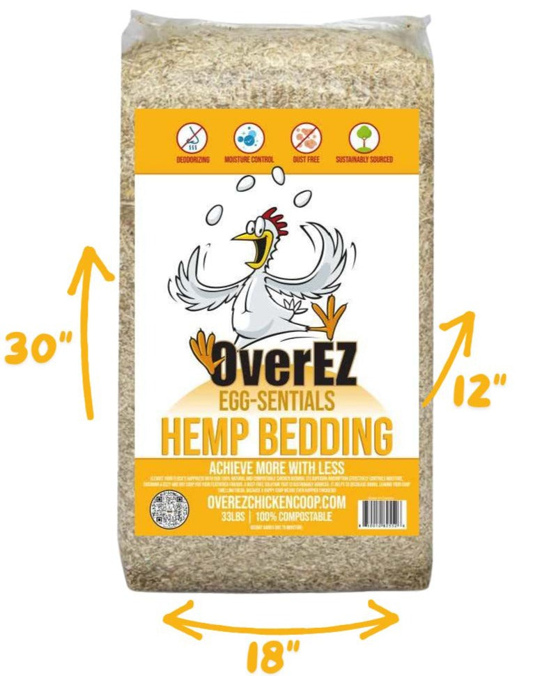 OverEZ Hemp Bedding Dimensions