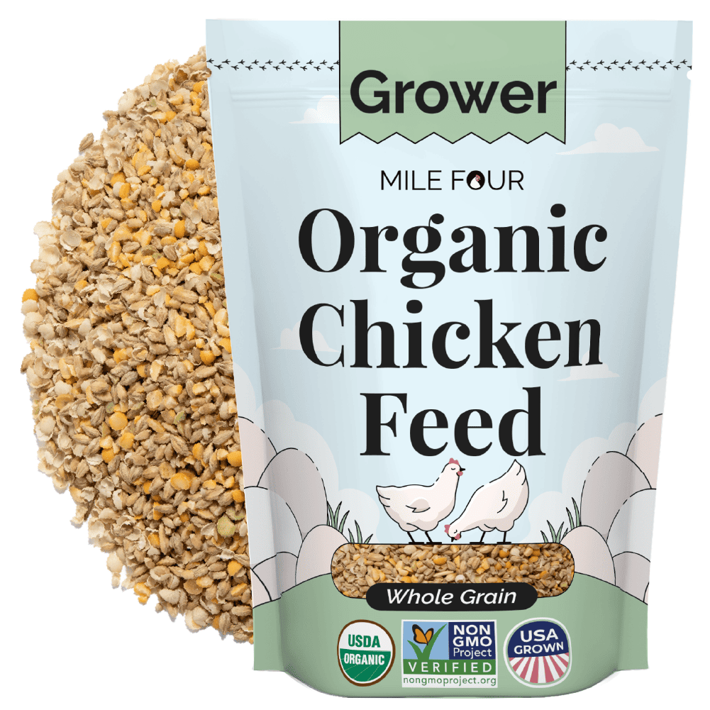 Grower Organic Chicken Feed | OverEZ Chicken Coop