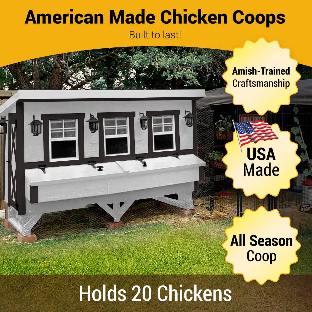 XL Chicken Coop - Up to 20 Chickens