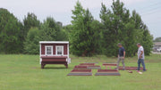OverEZ Wooden Chicken Run Assembly