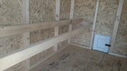 Chicken Roosts in Large OverEZ Chicken Coop
