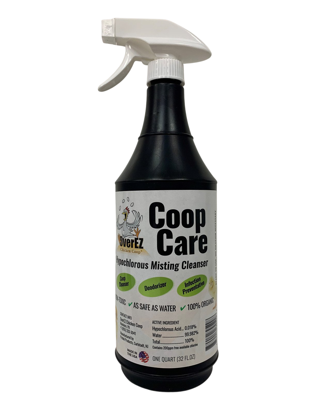 OverEZ Organic Coop Care Cleaner