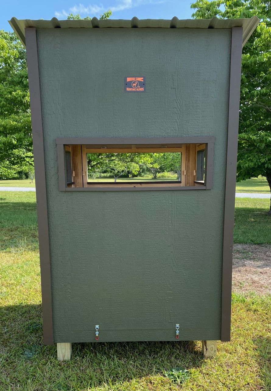 Front of 4' x 4' EZ Hunting Blind