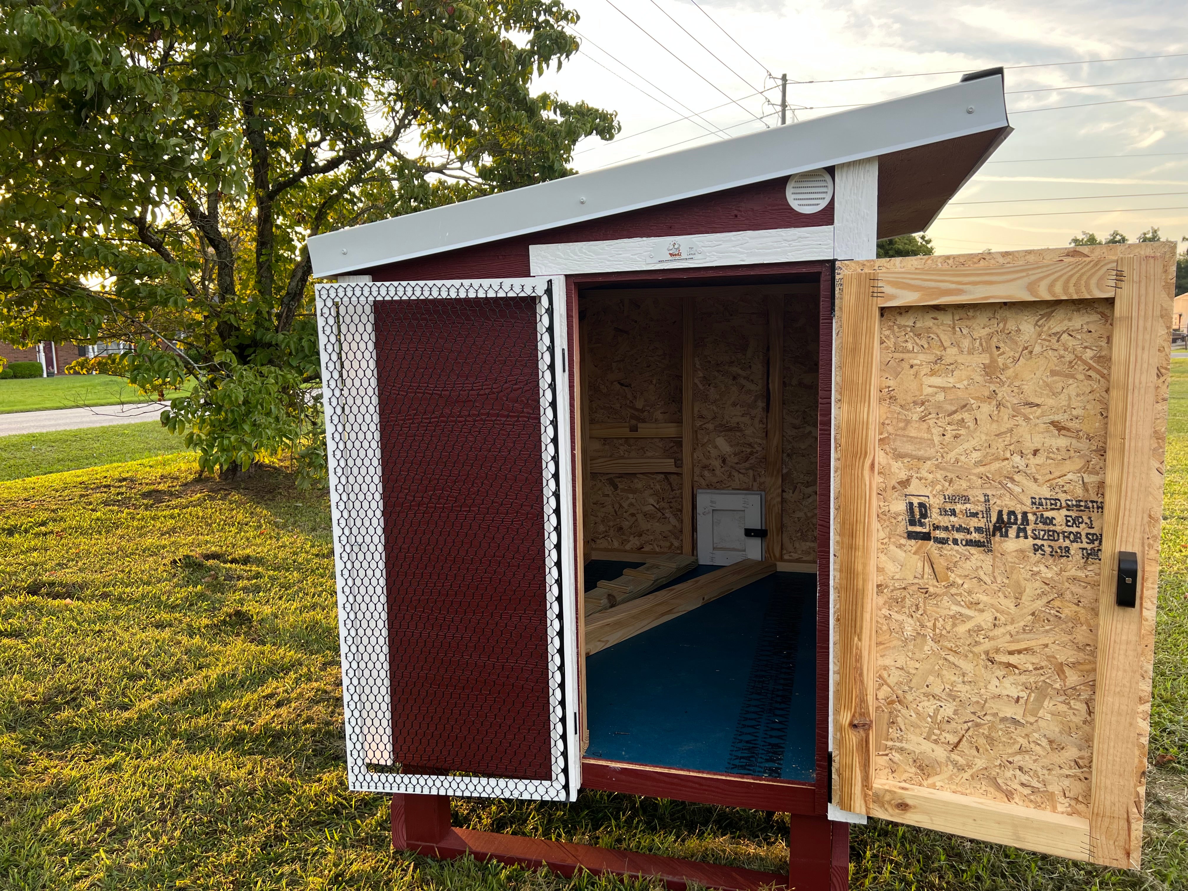 OverEZ Chicken Coop Ventilation Door
