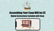 Large OverEZ Chicken Coop 3D assembly Instructions