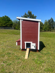 OverEZ Walk-In Chicken Coop with Chicken Ramp