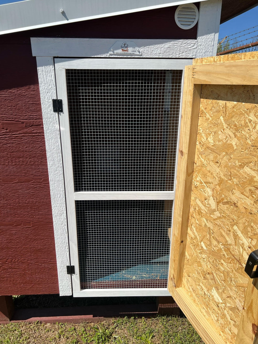 Chichen Screen Chicken Coop Screen WiFi Remote Control Automatic Chicken Coop Door,